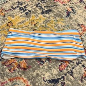 SHEIN strapless top.